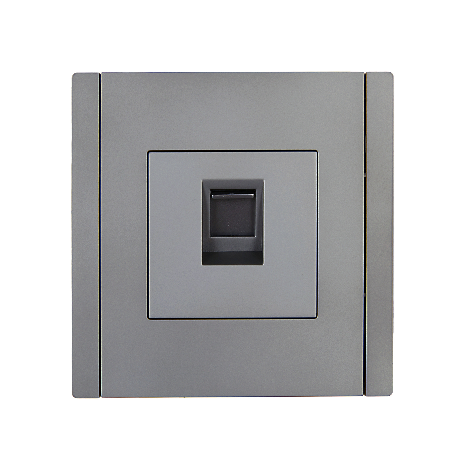 FORTE&PIANO Розетка компьютерная RJ45 кат.6 FP531 сталь IEK