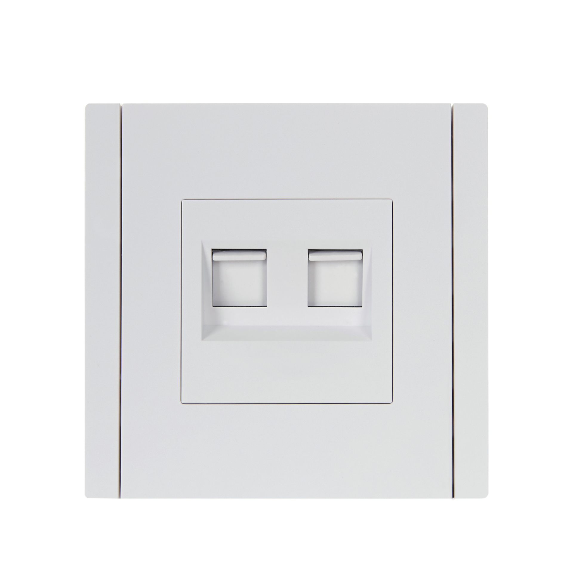 FORTE&PIANO Розетка двойная RJ11+RJ45 кат.5E FP235 белый IEK