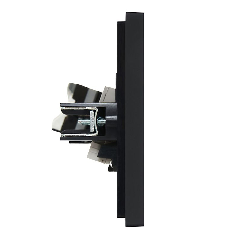 FORTE&PIANO Розетка двойная RJ11+RJ45 кат.5E FP135 черный IEK