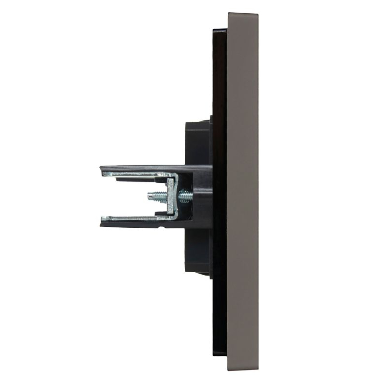 FORTE&PIANO Заглушка с суппортом FP341 серый IEK