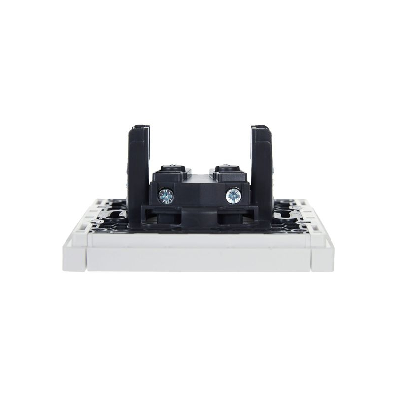 FORTE&PIANO Розетка 1-местная без заземления без защитных шторок винтовое крепление 10А FP218 белый IEK