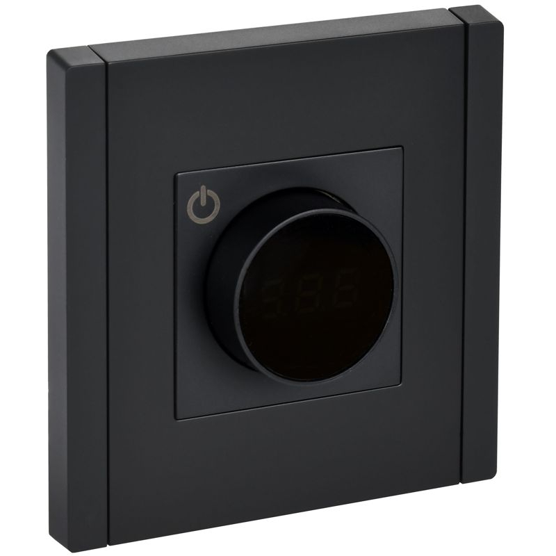 FORTE&PIANO Термостат электронный с индикацией FP152 черный IEK