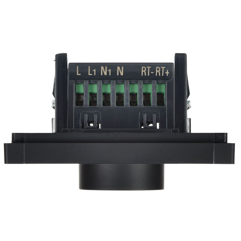 FORTE&PIANO Термостат электронный с индикацией FP152 черный IEK