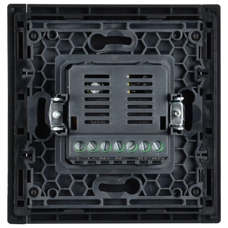 FORTE&PIANO Термостат электронный с индикацией FP152 черный IEK