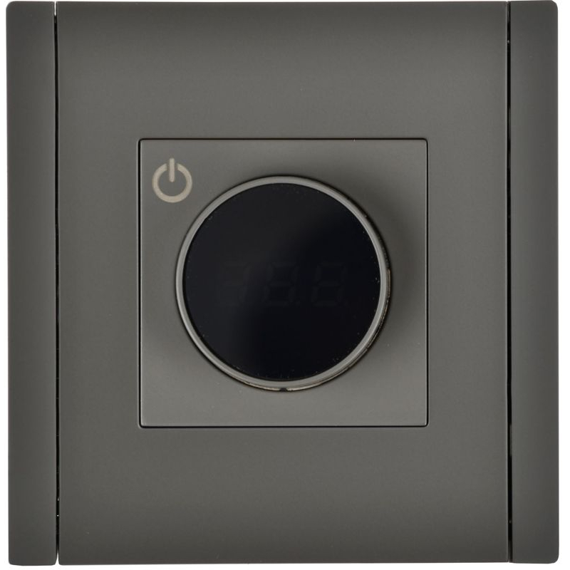 FORTE&PIANO Термостат электронный с индикацией FP352 серый IEK