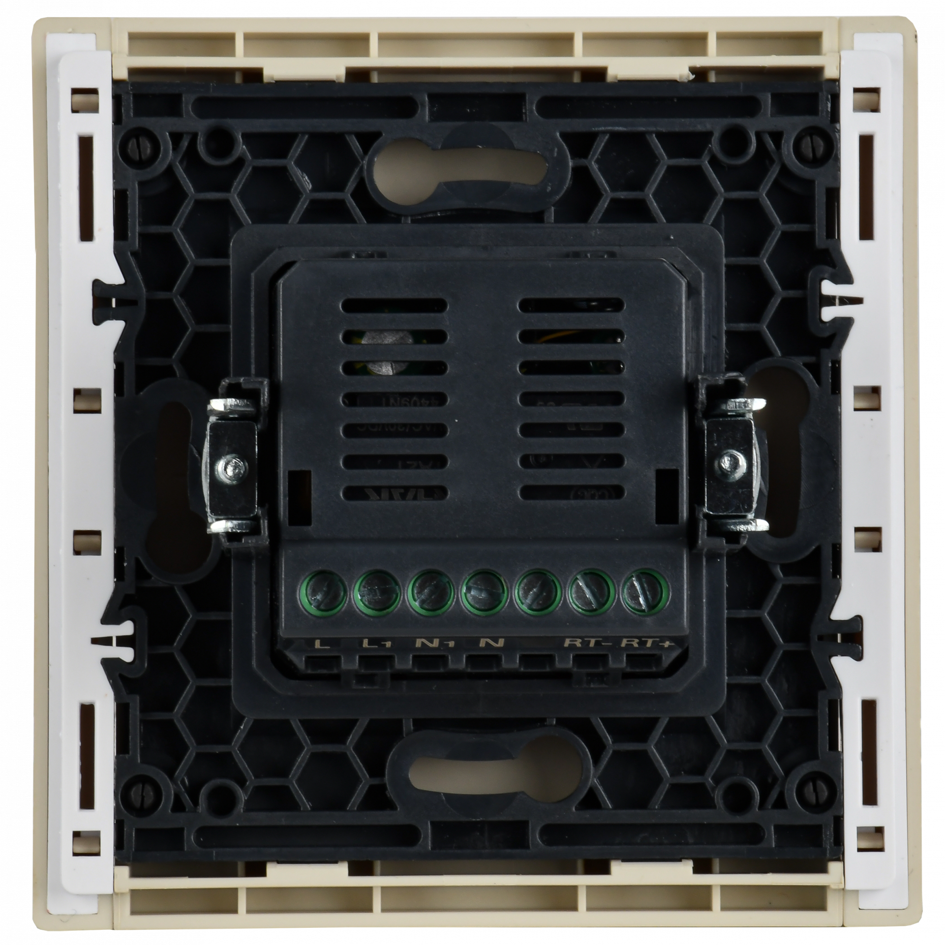 FORTE&PIANO Термостат электронный с индикацией FP452 ваниль IEK