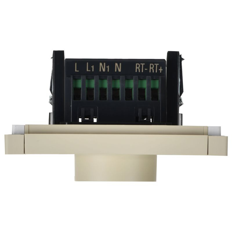 FORTE&PIANO Термостат электронный с индикацией FP452 ваниль IEK