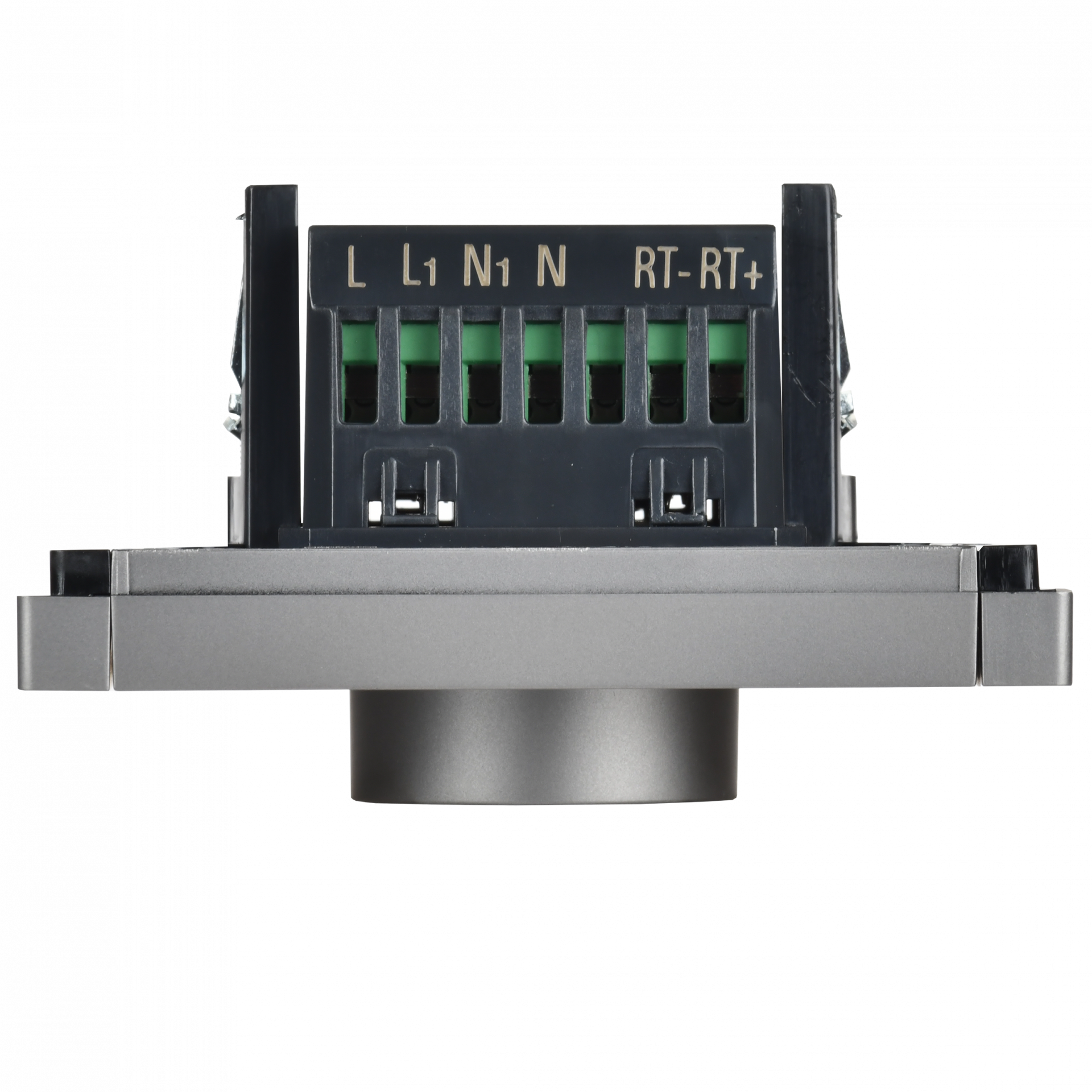 FORTE&PIANO Термостат электронный с индикацией FP552 сталь IEK