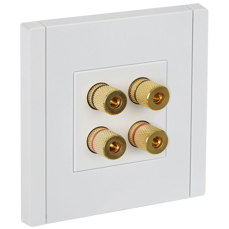 FORTE&PIANO Аудиорозетка 4-местная FP239 белый IEK