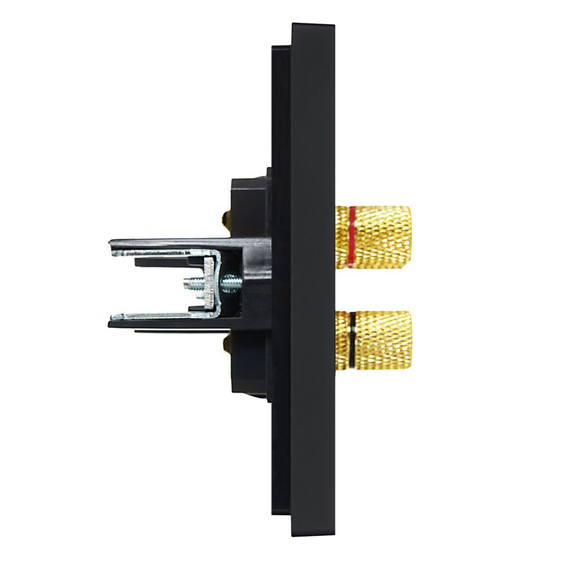 FORTE&PIANO Аудиорозетка 4-местная FP139 черный IEK