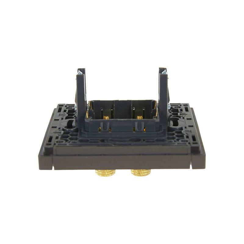 FORTE&PIANO Аудиорозетка 4-местная FP339 серый IEK