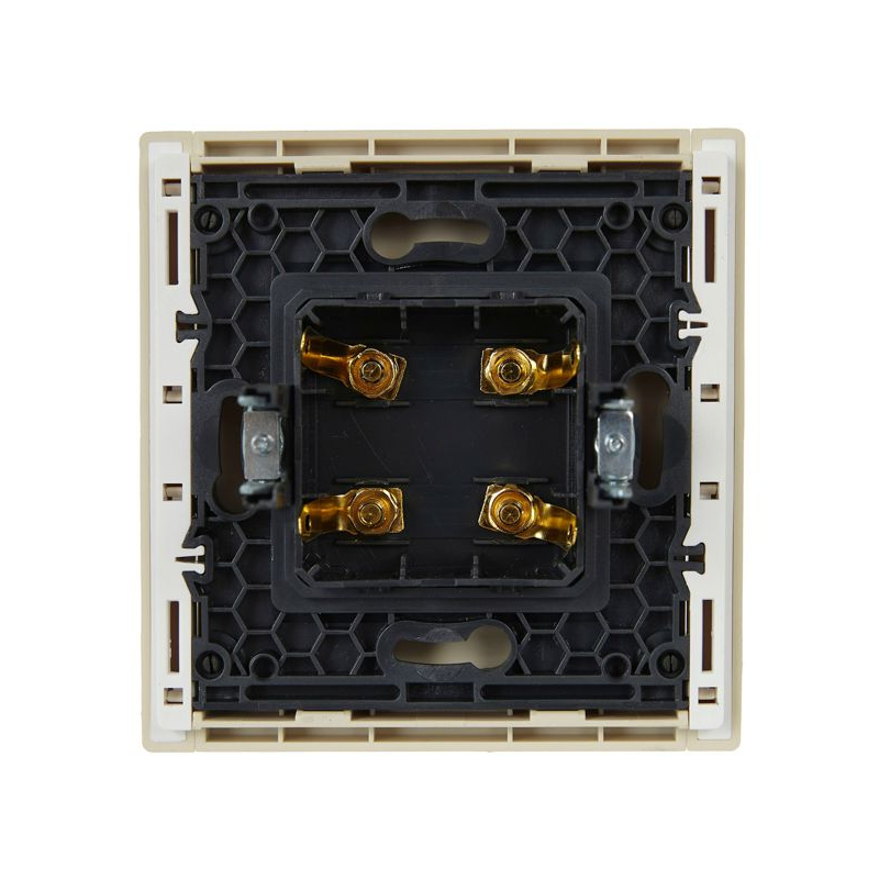 FORTE&PIANO Аудиорозетка 4-местная FP439 ваниль IEK