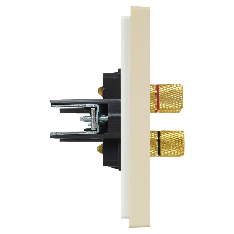 FORTE&PIANO Аудиорозетка 4-местная FP439 ваниль IEK