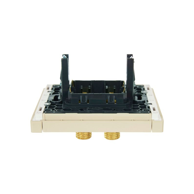 FORTE&PIANO Аудиорозетка 4-местная FP439 ваниль IEK