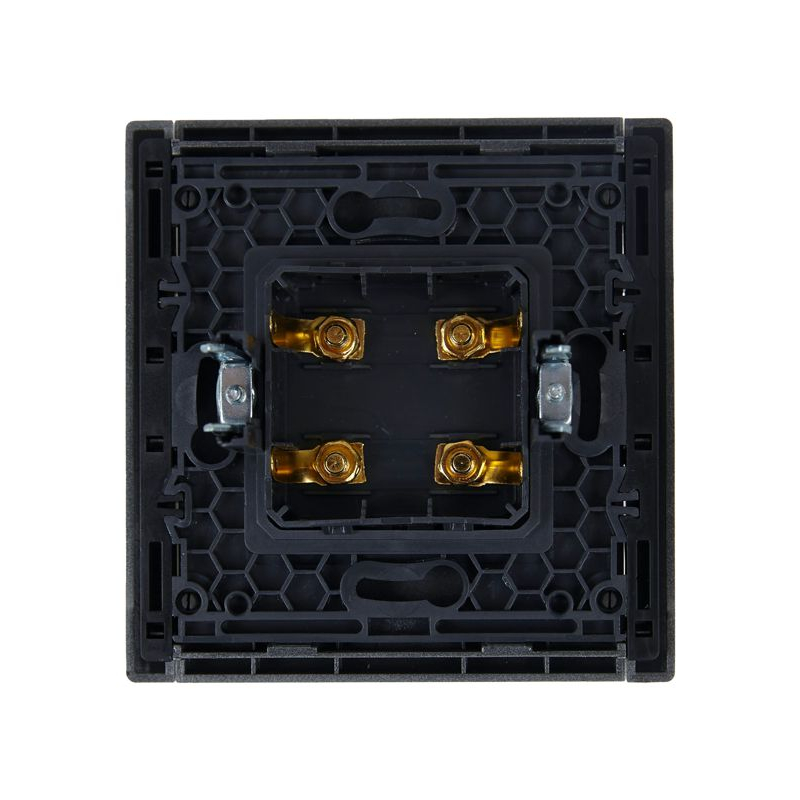 FORTE&PIANO Аудиорозетка 4-местная FP539 сталь IEK