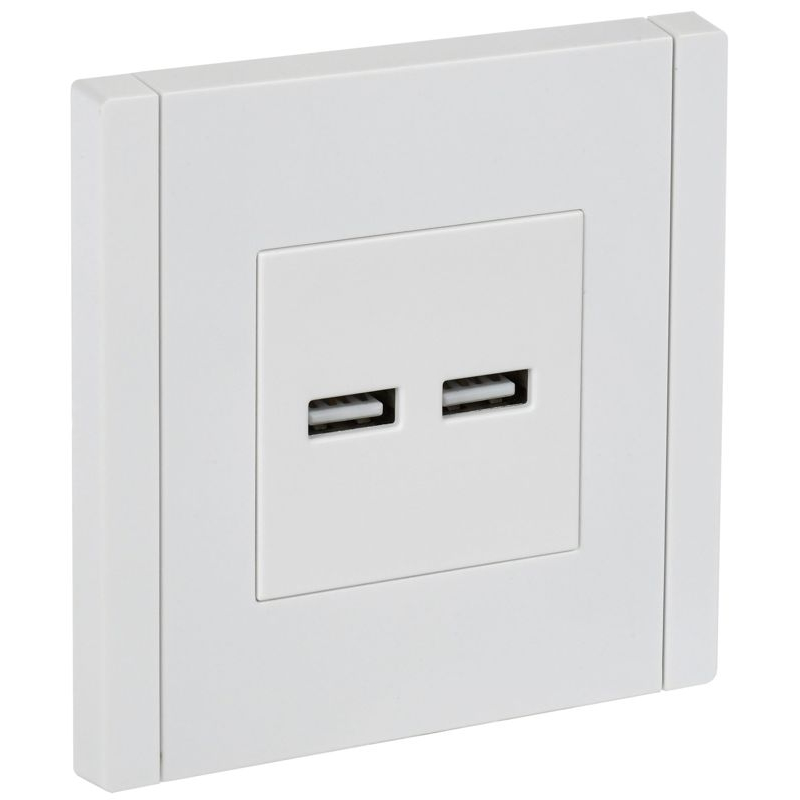 FORTE&PIANO Розетка USB A+A 3,1А FP249 белый IEK