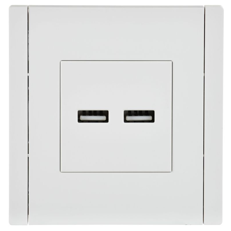 FORTE&PIANO Розетка USB A+A 3,1А FP249 белый IEK