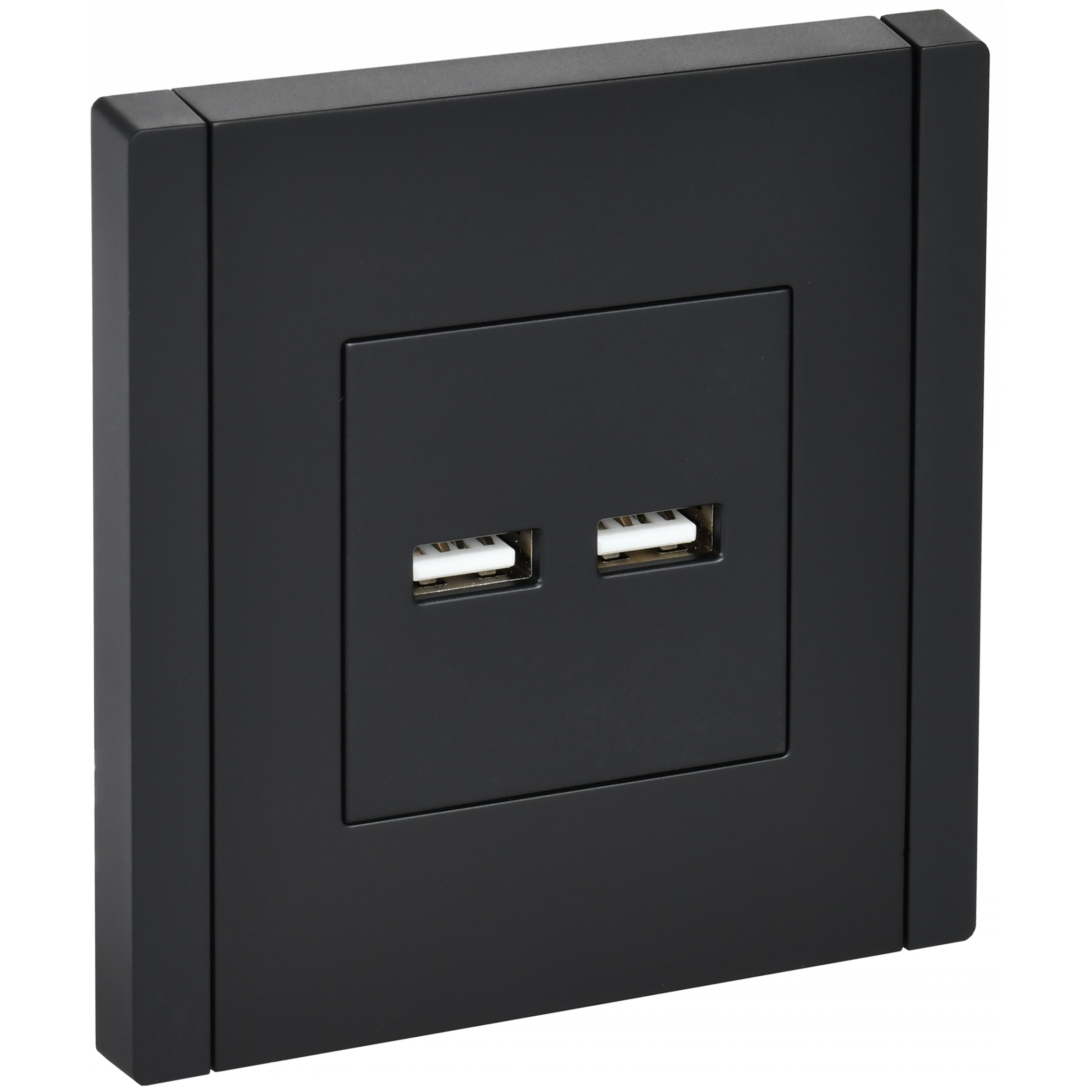 FORTE&PIANO Розетка USB A+A 3,1А FP149 черный IEK
