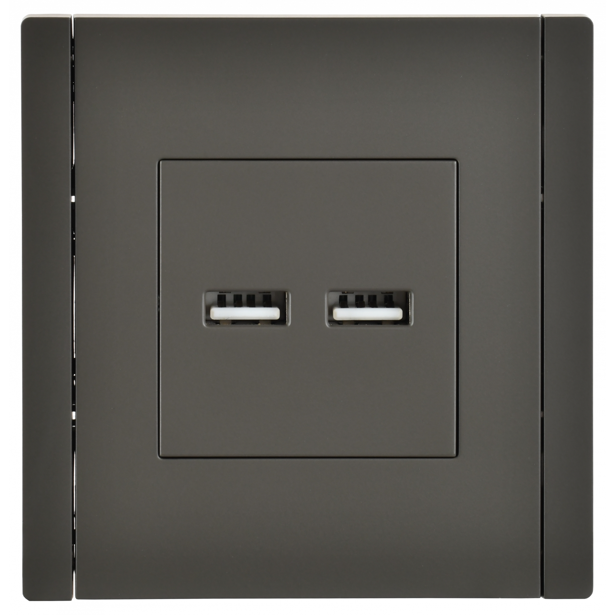 FORTE&PIANO Розетка USB A+A 3,1А FP349 серый IEK