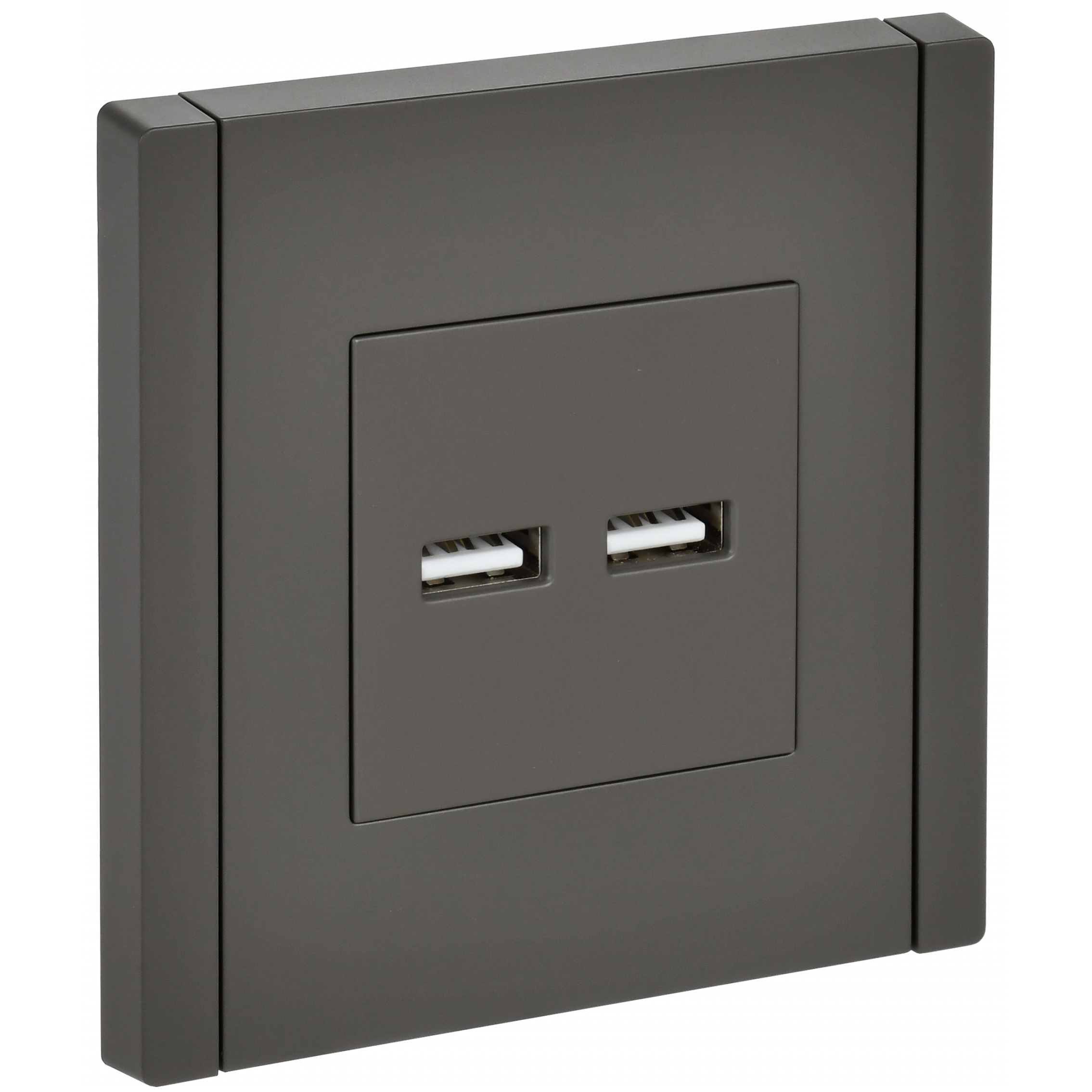 FORTE&PIANO Розетка USB A+A 3,1А FP349 серый IEK
