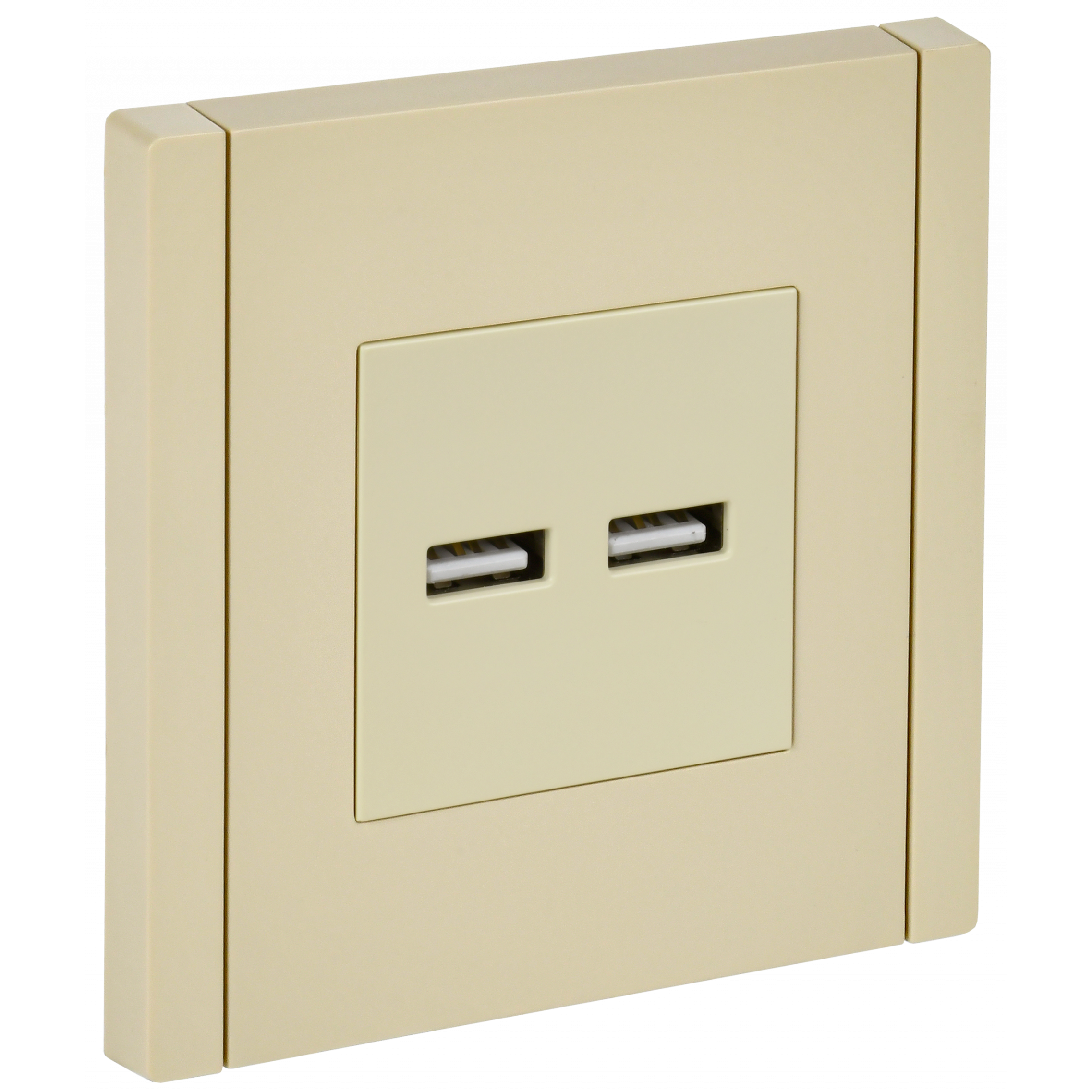 FORTE&PIANO Розетка USB A+A 3,1А FP449 ваниль IEK