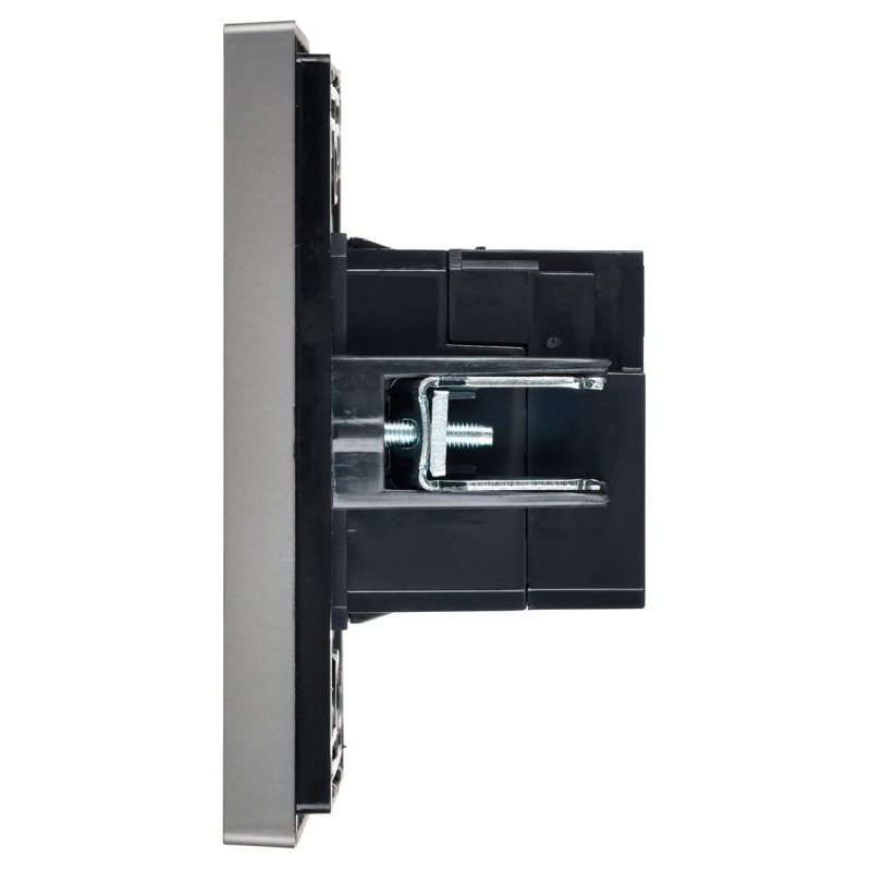 FORTE&PIANO Розетка USB A+A 3,1А FP549 сталь IEK