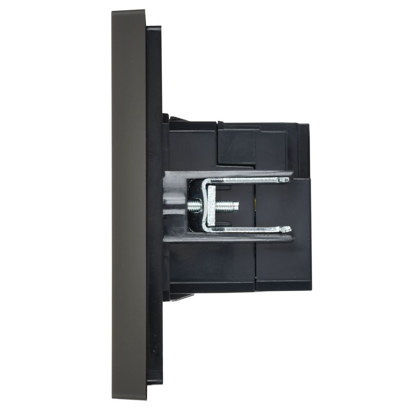 FORTE&PIANO Розетка USB A+C 18Вт FP351 серый IEK