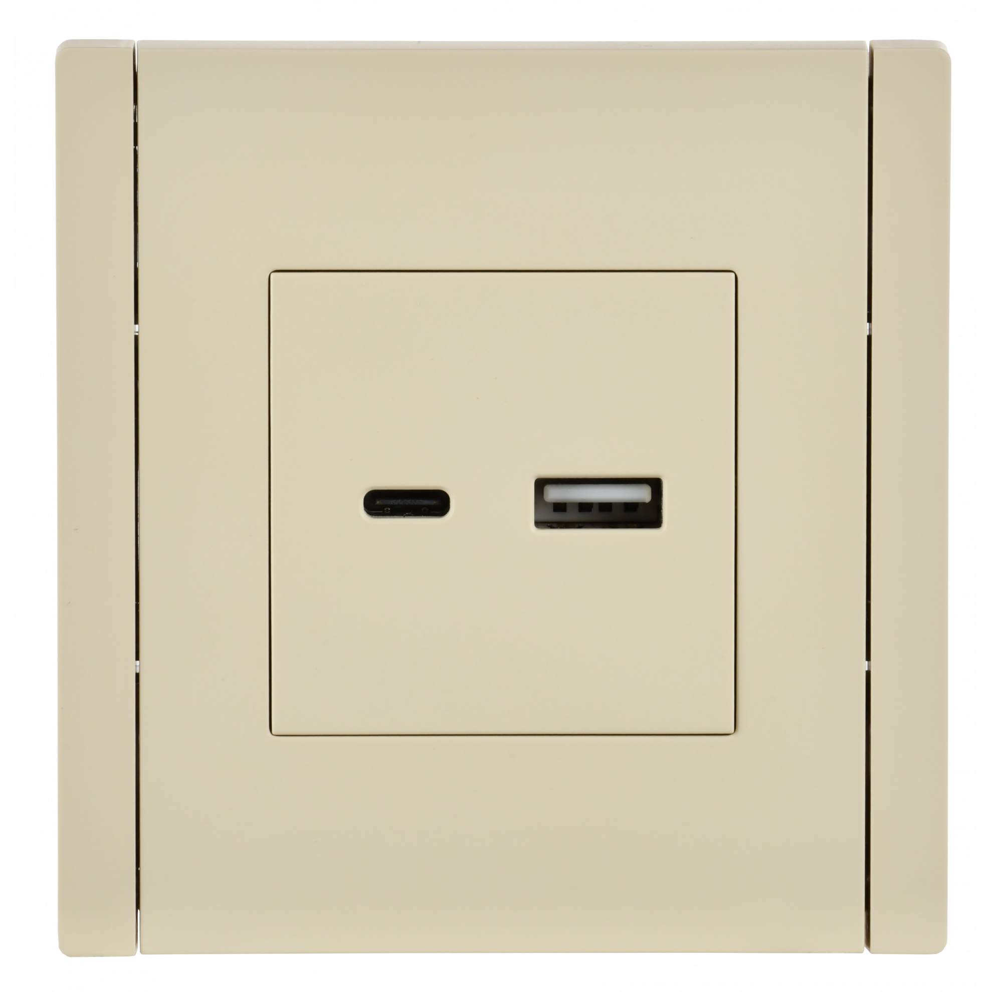 FORTE&PIANO Розетка USB A+C 18Вт FP451 ваниль IEK