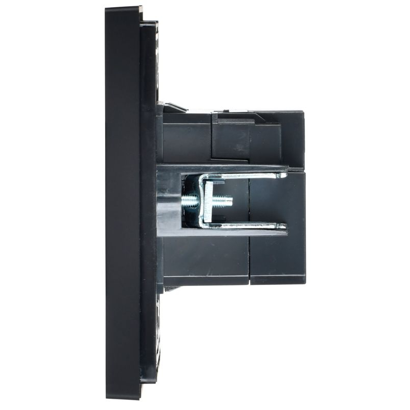 FORTE&PIANO Розетка USB A+C 3,1А FP150 черный IEK