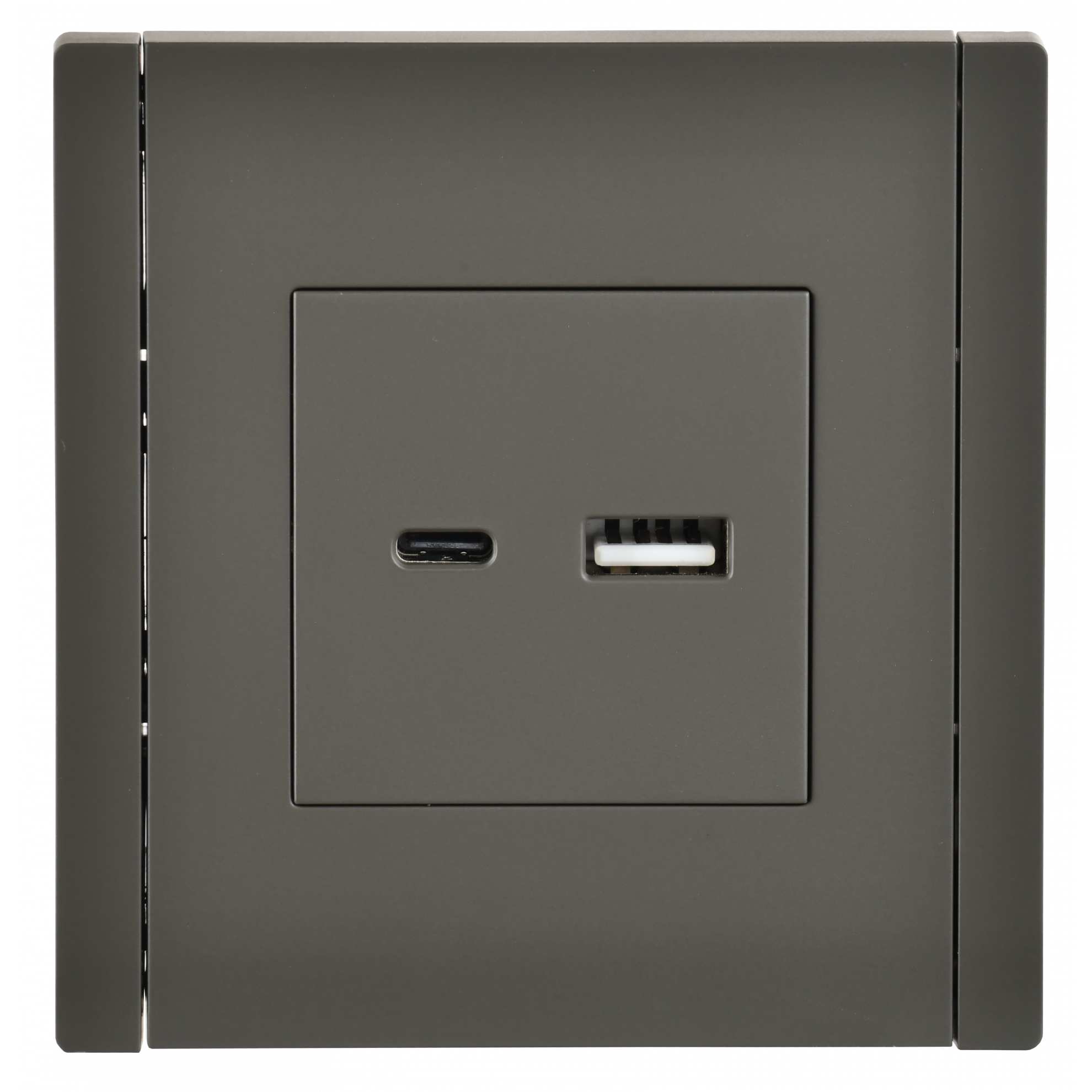 FORTE&PIANO Розетка USB A+C 3,1А FP350 серый IEK