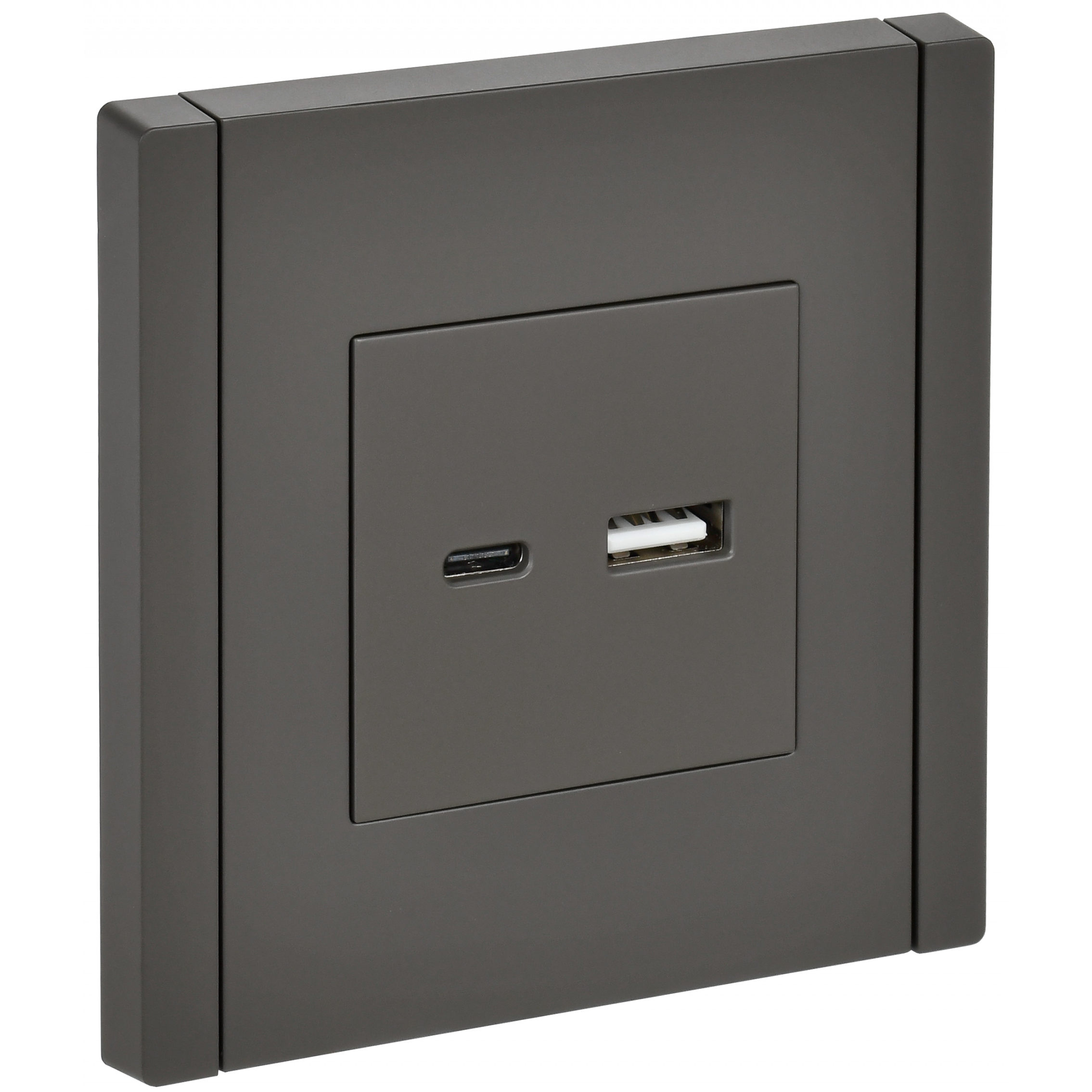 FORTE&PIANO Розетка USB A+C 3,1А FP350 серый IEK