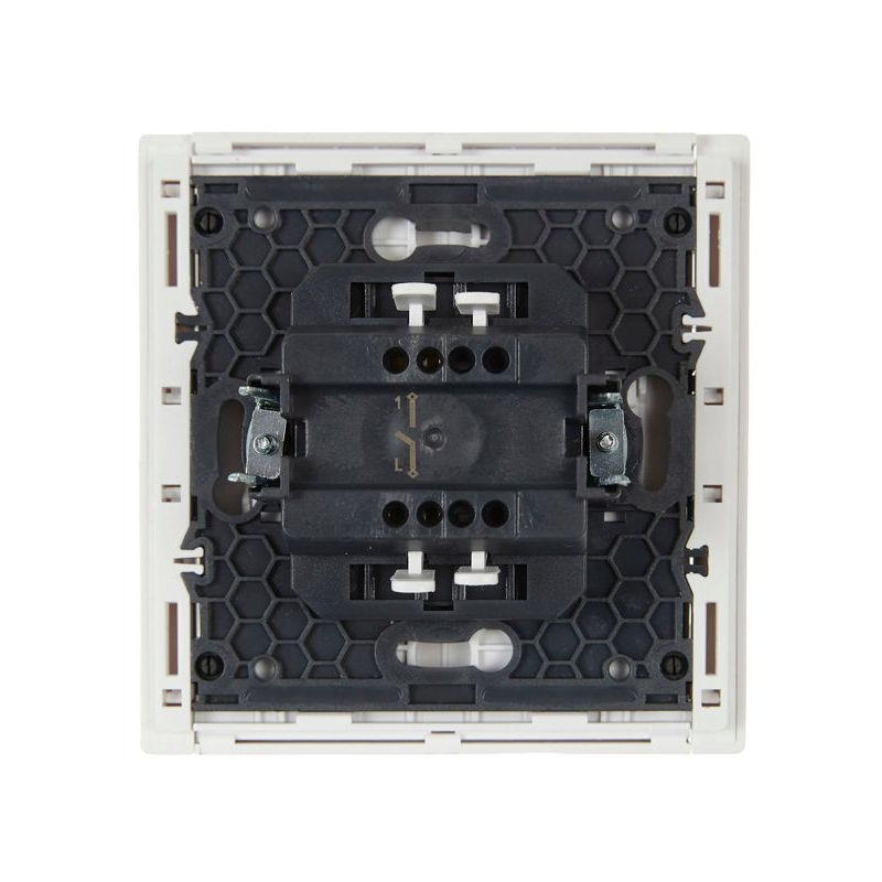 FORTE&PIANO Выключатель 1-клавишный 10А FP201 белый IEK