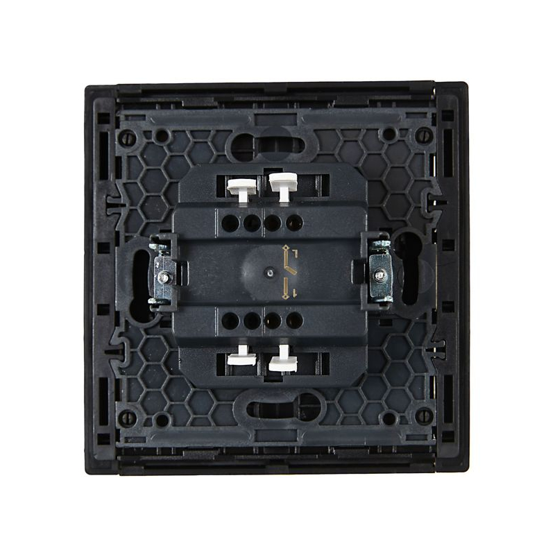 FORTE&PIANO Выключатель 1-клавишный 10А FP101 черный IEK