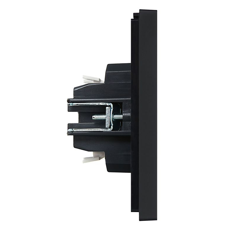 FORTE&PIANO Выключатель 1-клавишный 10А FP101 черный IEK