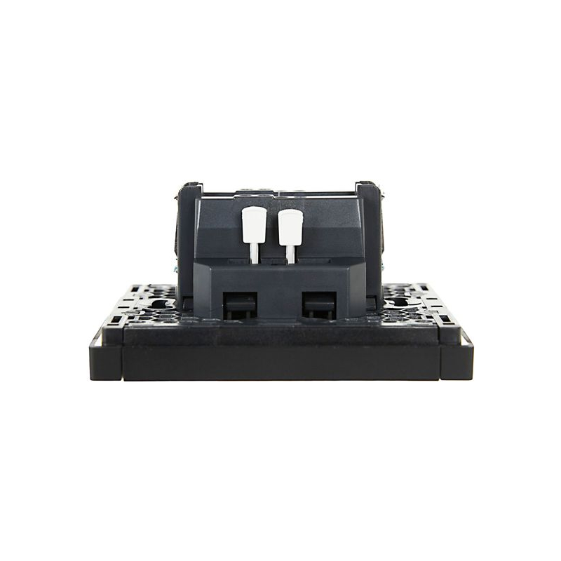 FORTE&PIANO Выключатель 1-клавишный 10А FP101 черный IEK