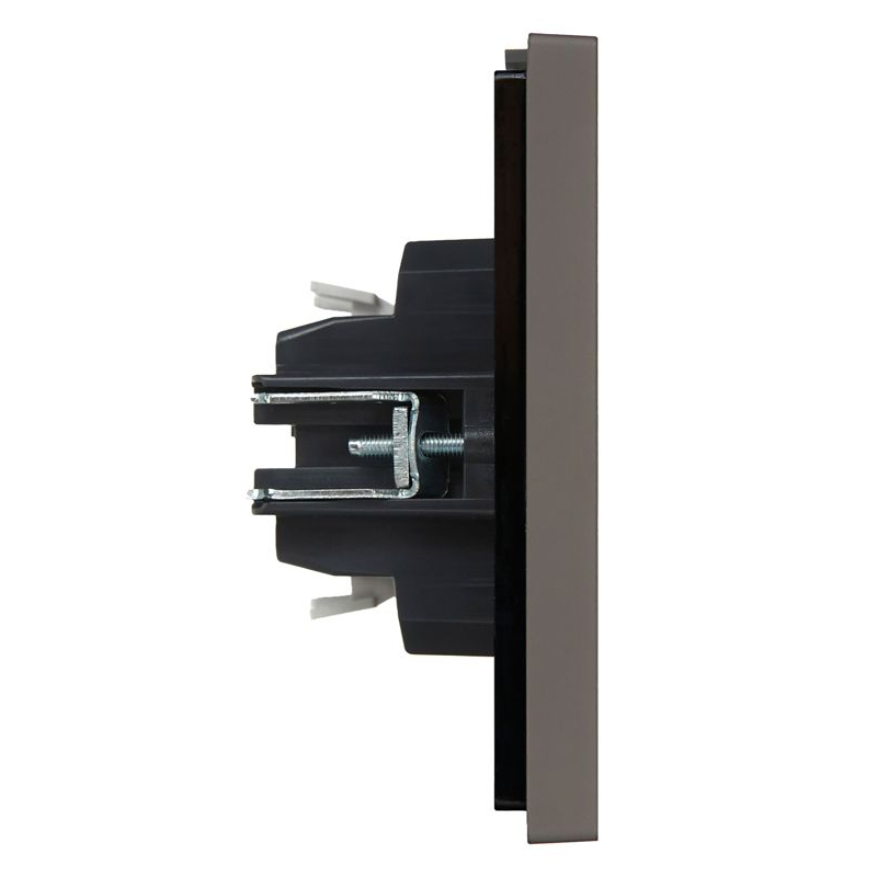 FORTE&PIANO Выключатель 1-клавишный 10А FP301 серый IEK