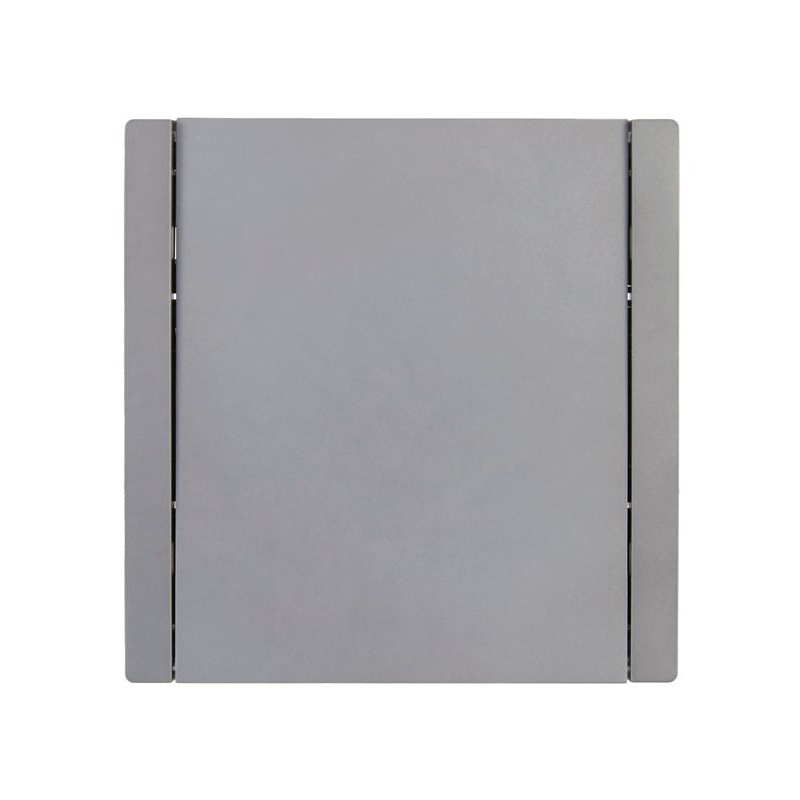 FORTE&PIANO Выключатель 1-клавишный 10А FP501 сталь IEK