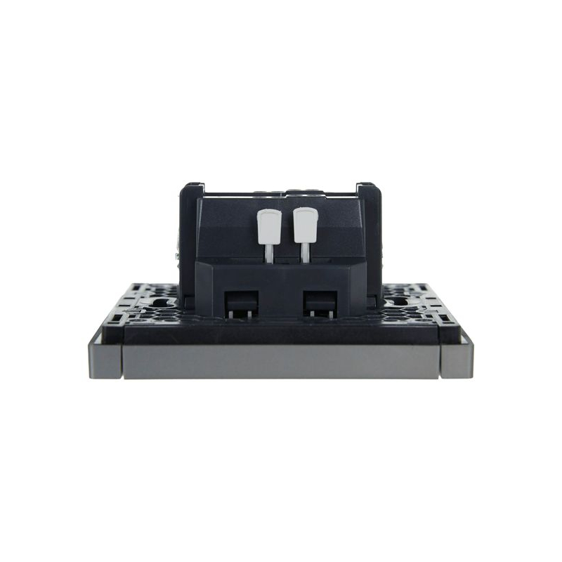 FORTE&PIANO Выключатель 1-клавишный 10А FP501 сталь IEK