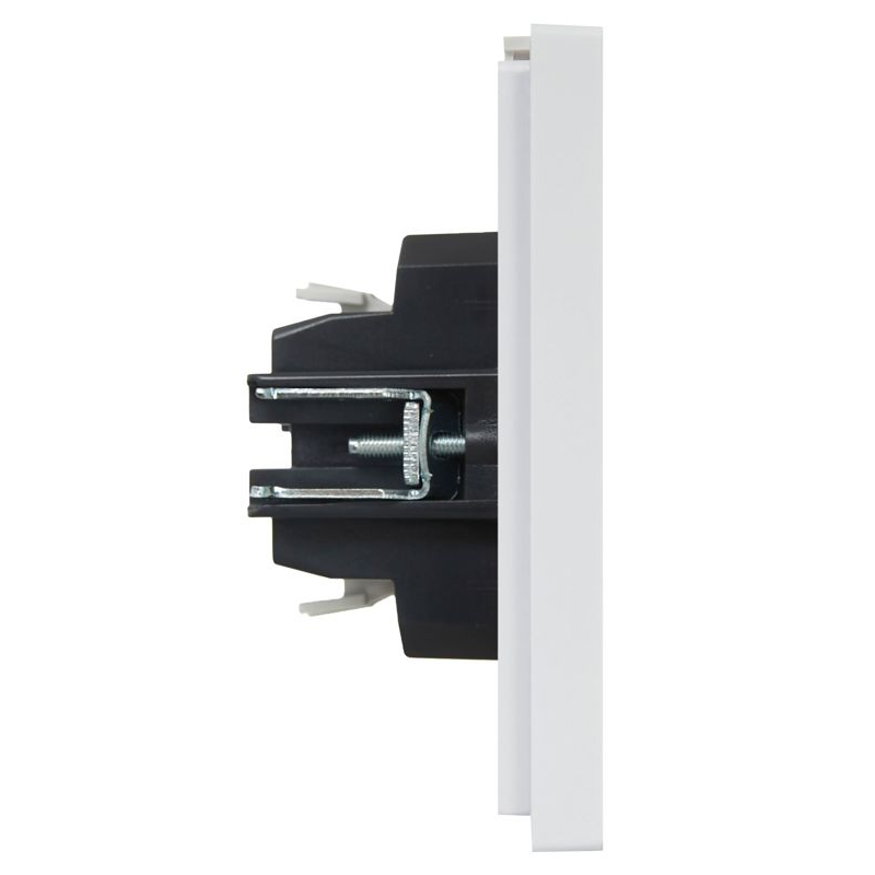 FORTE&PIANO Выключатель 1-клавишный с индикацией 10А FP202 белый IEK