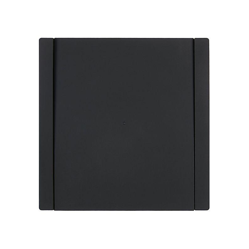 FORTE&PIANO Выключатель 1-клавишный с индикацией 10А FP102 черный IEK