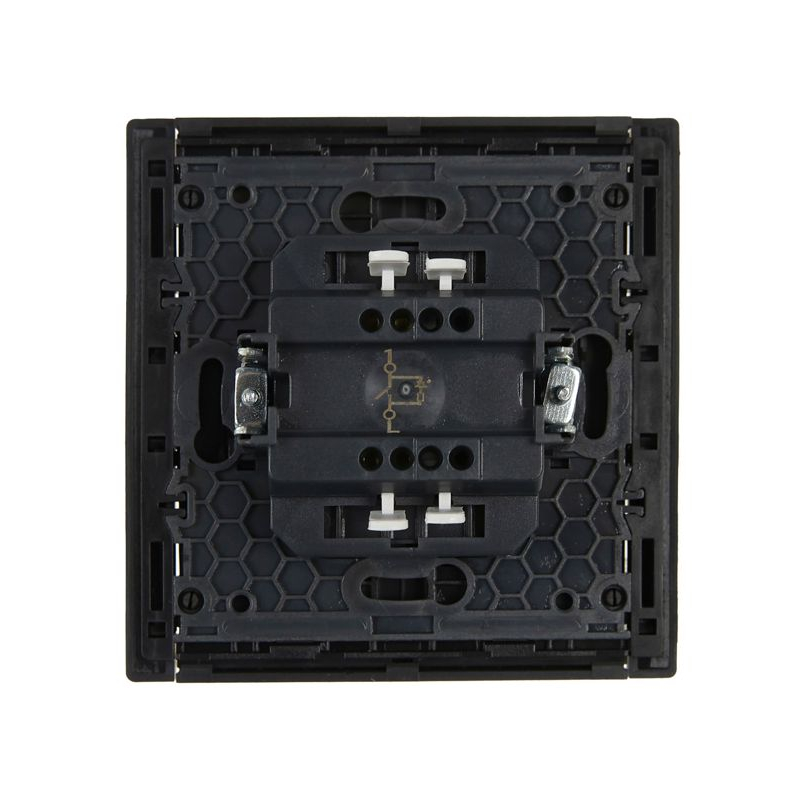 FORTE&PIANO Выключатель 1-клавишный с индикацией 10А FP302 серый IEK