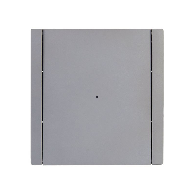 FORTE&PIANO Выключатель 1-клавишный с индикацией 10А FP502 сталь IEK