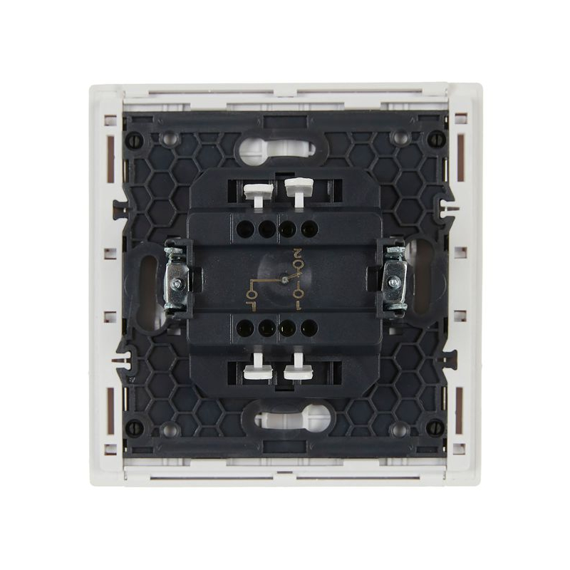 FORTE&PIANO Выключатель 1-клавишный проходной 10А FP203 белый IEK