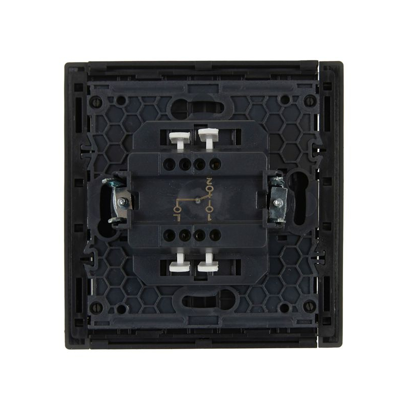 FORTE&PIANO Выключатель 1-клавишный проходной 10А FP303 серый IEK