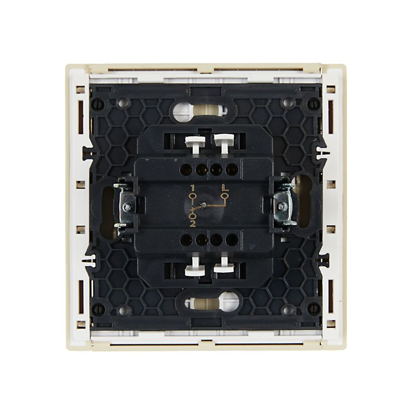 FORTE&PIANO Выключатель 1-клавишный проходной 10А FP403 ваниль IEK