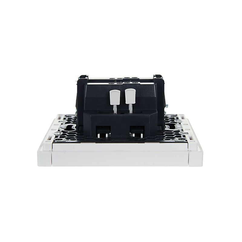 FORTE&PIANO Выключатель 1-клавишный проходной с индикацией 10А FP204 белый IEK