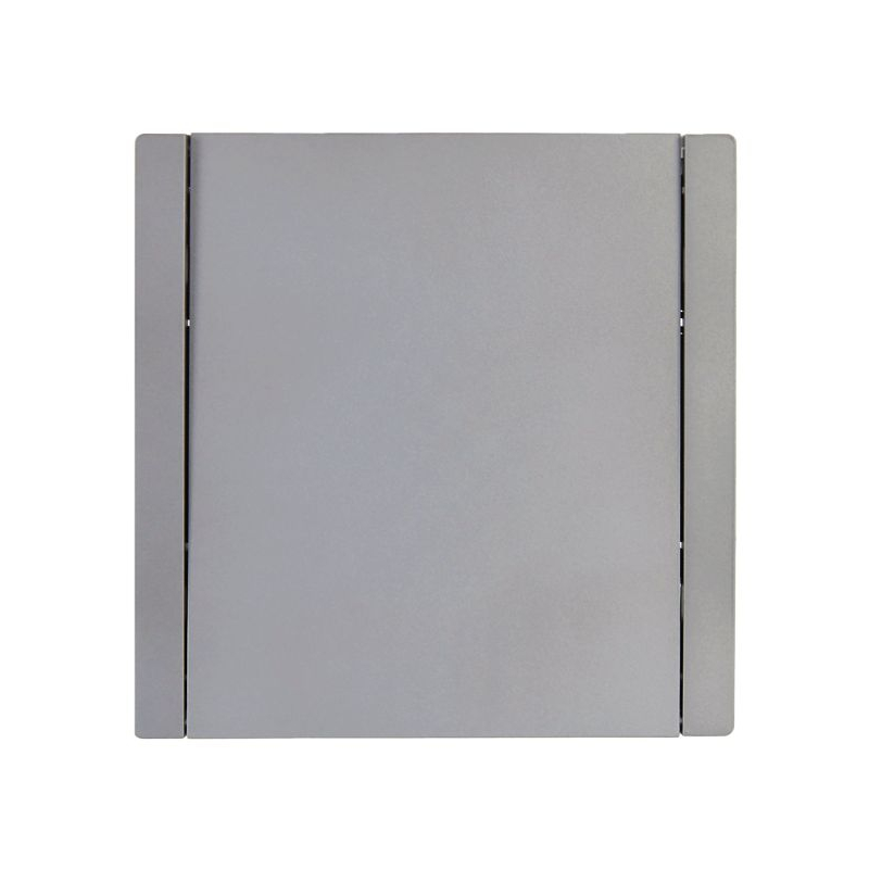 FORTE&PIANO Выключатель 1-клавишный перекрестный 10А FP512 сталь IEK