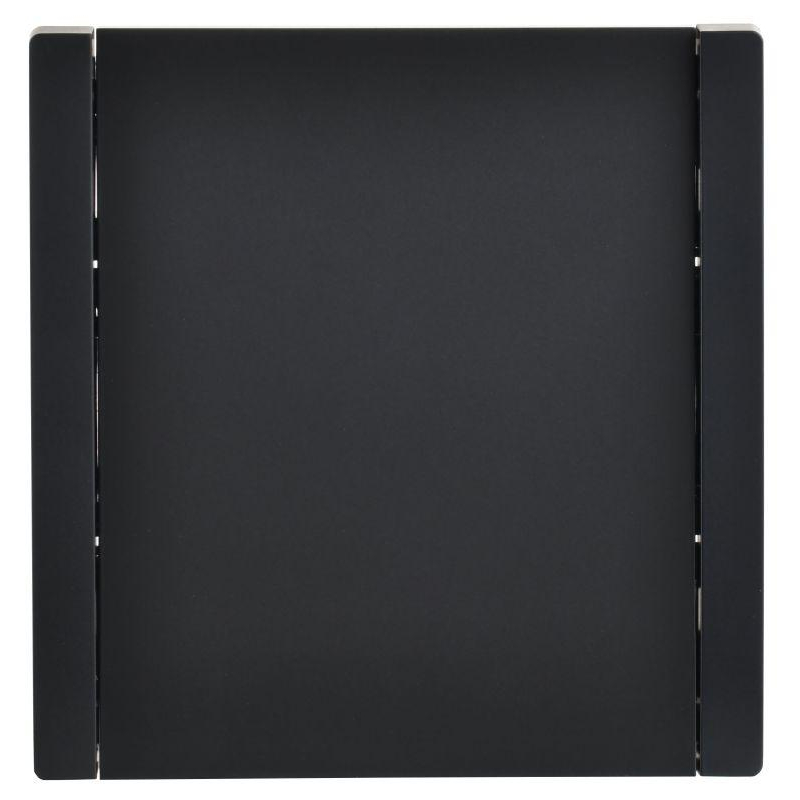 FORTE&PIANO Выключатель 1-клавишный самовозвратный 10А FP110 черный IEK