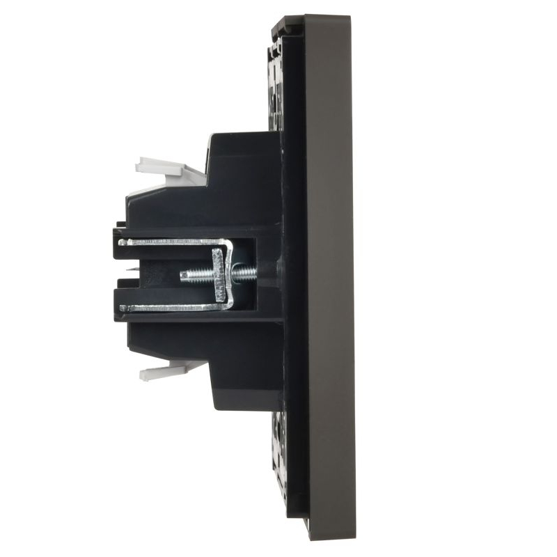 FORTE&PIANO Выключатель 1-клавишный самовозвратный 10А FP310 серый IEK