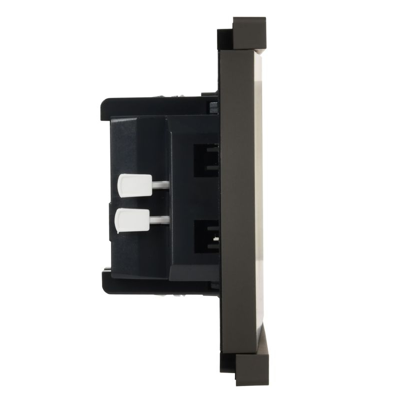 FORTE&PIANO Выключатель 1-клавишный самовозвратный 10А FP310 серый IEK